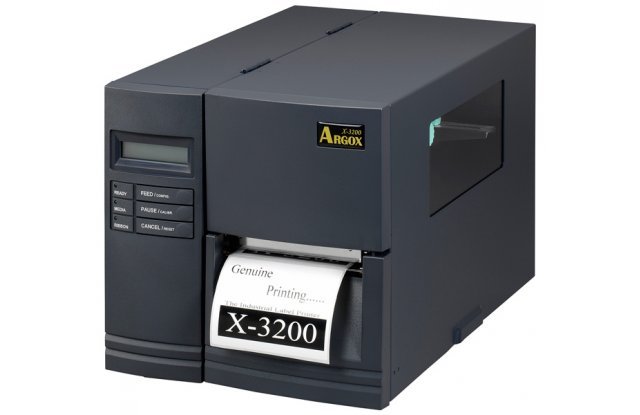 Принтер этикеток Argox X-3200 отделитель и смотчик в комплекте