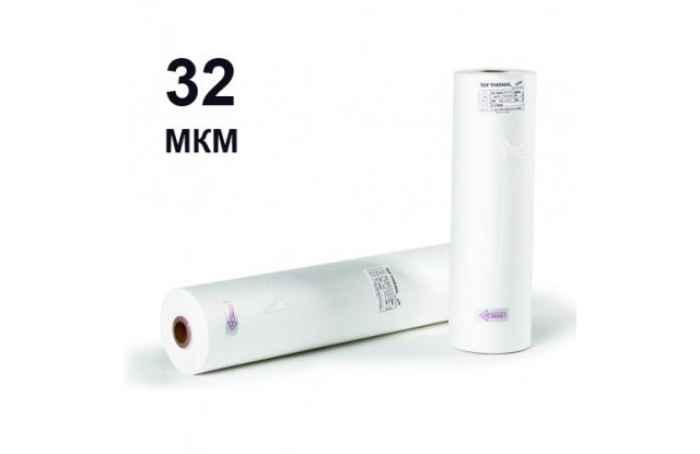 Полуматовая рулонная пленка для ламинирования Premium Matte 305мм, 150м, 32 мкм, d25